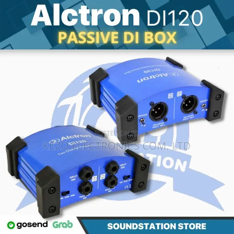 Alctron Di120 Duall Channel Passive Dibox