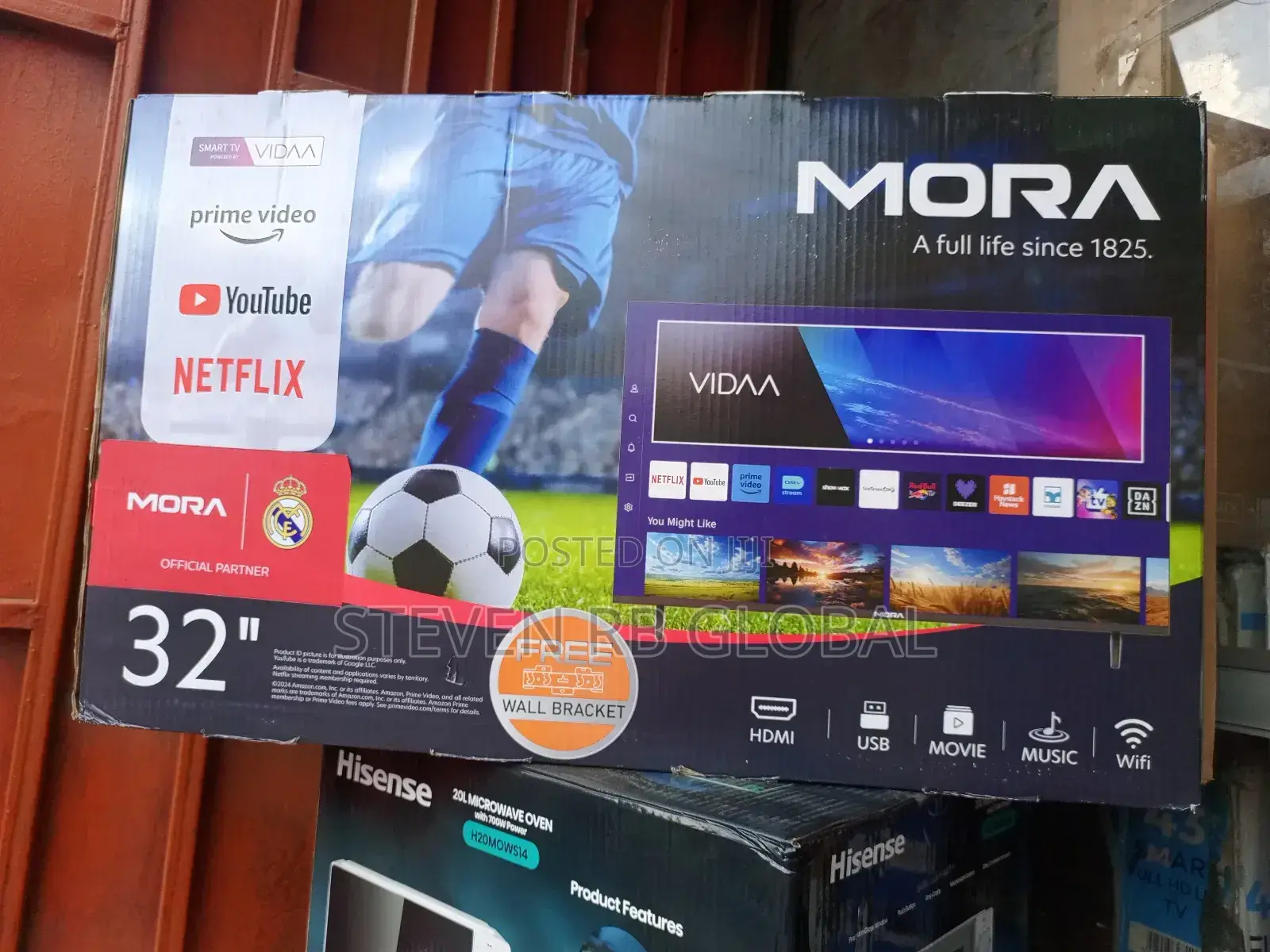 Mora 32” Hd Led Smart Tv – Model 32d4n