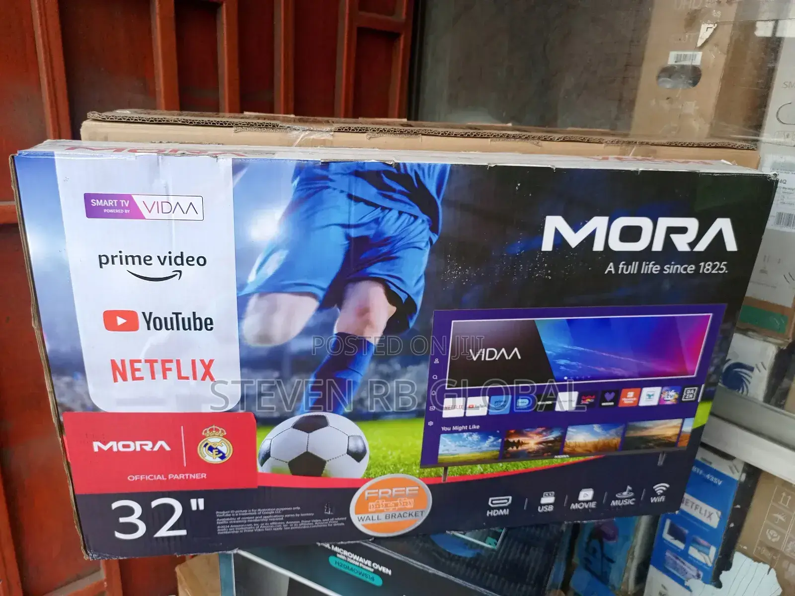 Mora 32” Hd Led Smart Tv – Model 32d4n