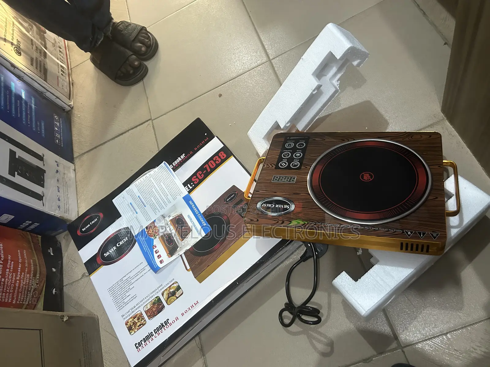 Brand New Sigle Solar Hot Plate Say No to Gass
