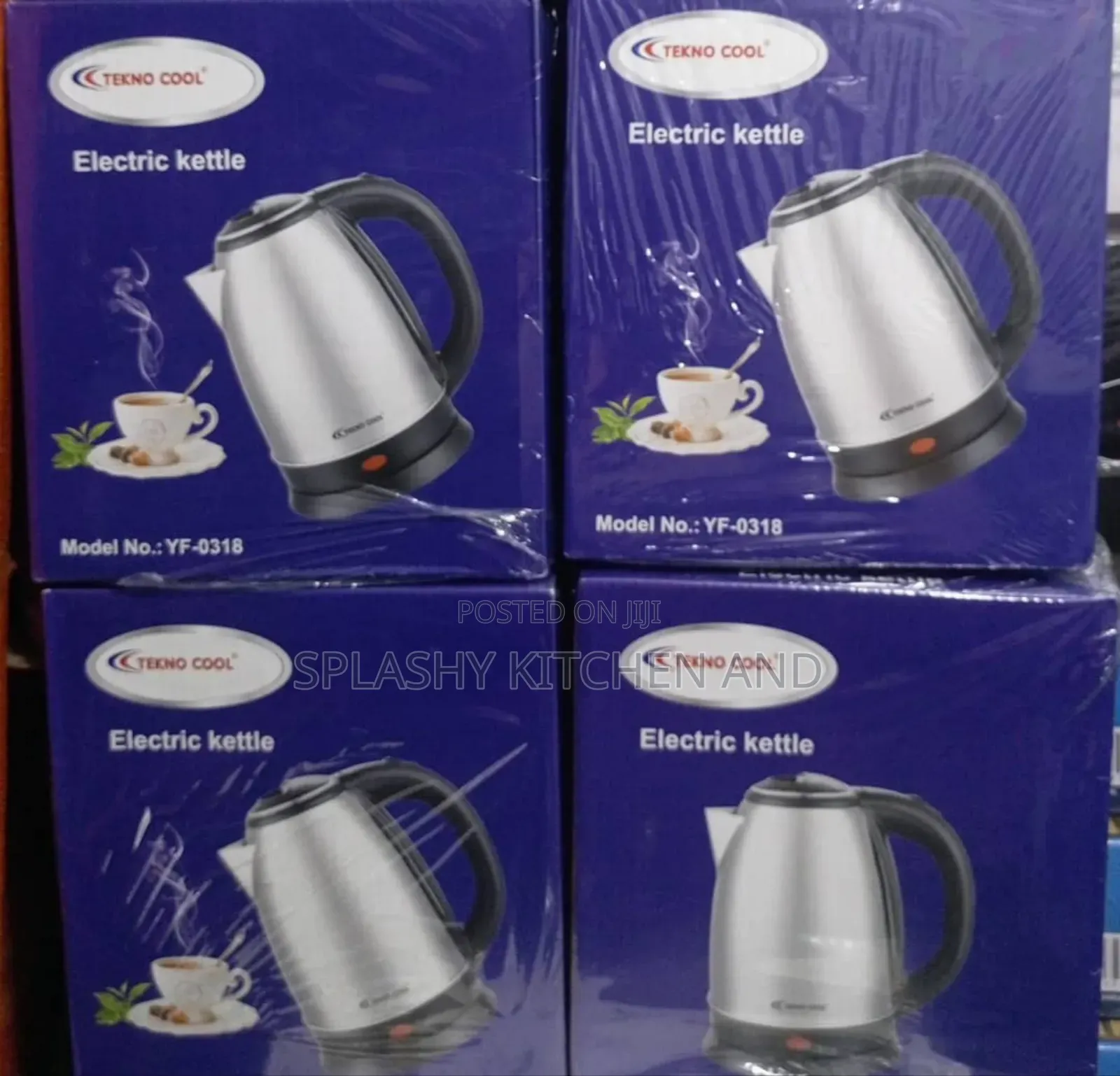 Techno Cool Electric Kettle – 2.2l, 1500w Fast Boil