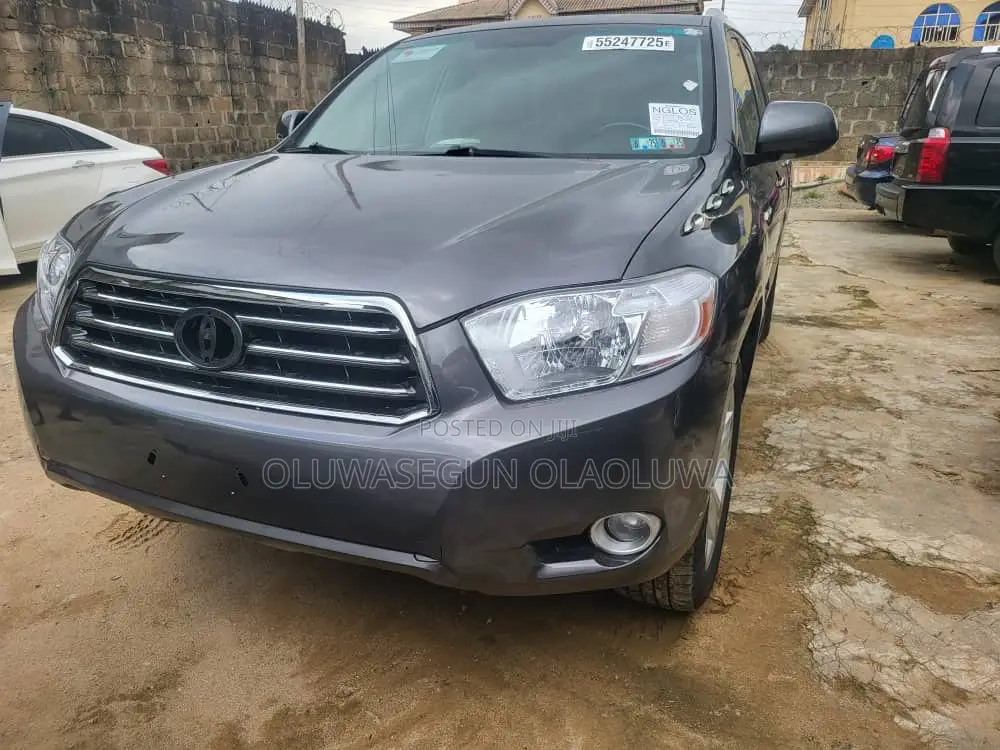 Toyota Highlander Limited 2010 Gray