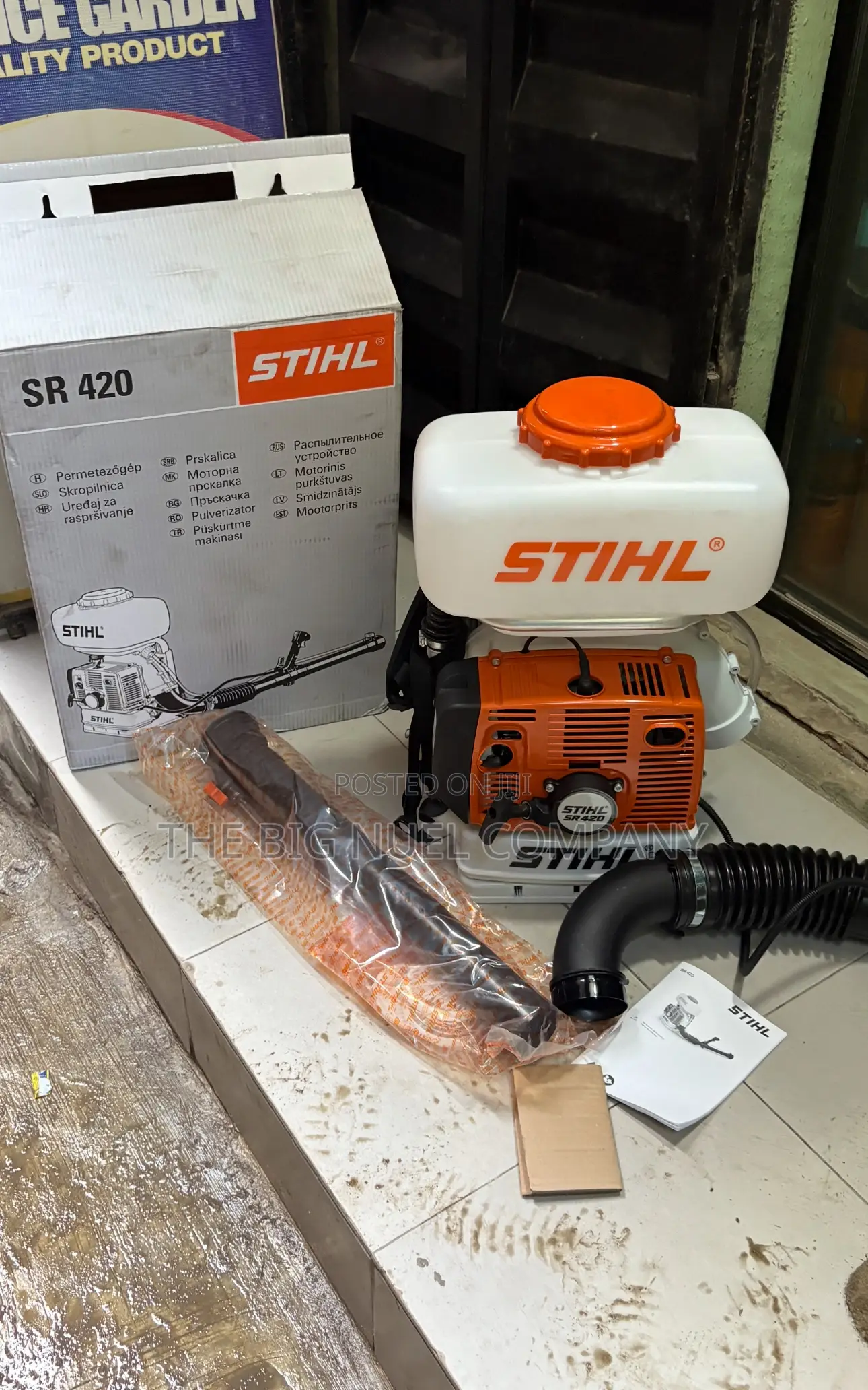 First Grade Sr 420 Stihl Sprayer Machine Main Main Original
