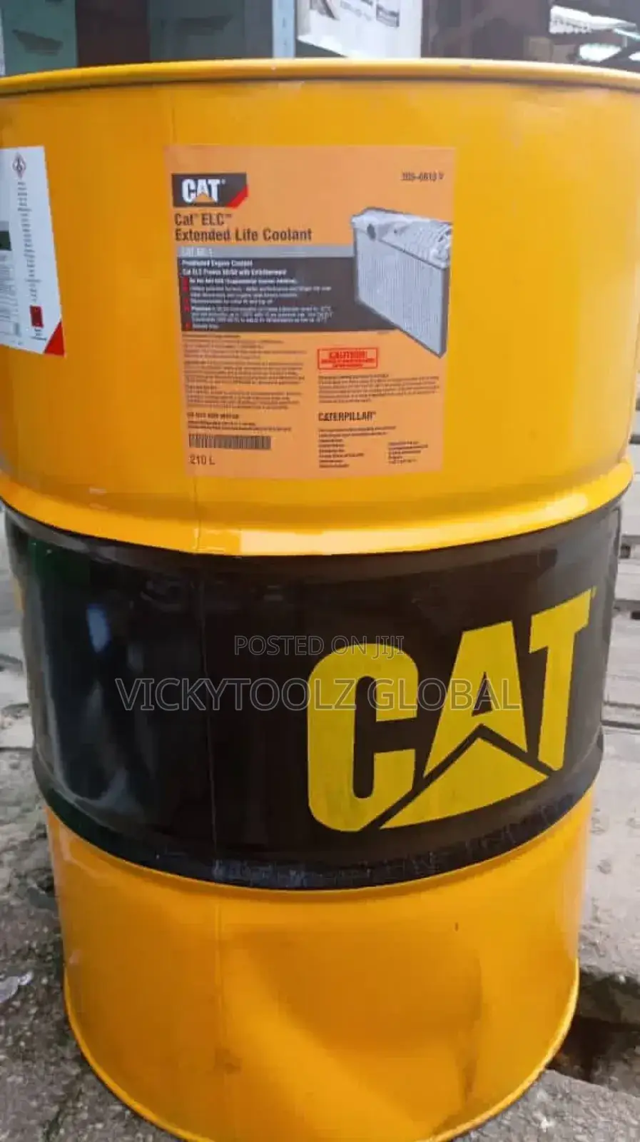 Cat Elc Extended Life Coolant 132 °C (60% Concentrate) 210 L Drum
