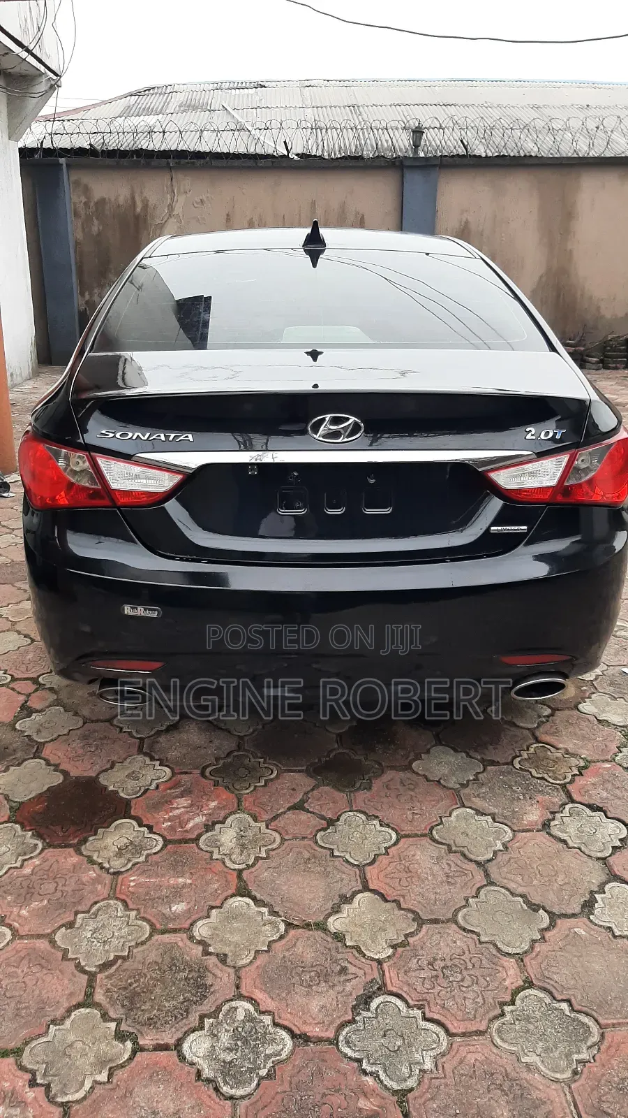 Hyundai Sonata SE 2.0T Sedan FWD (2.0L 4cyl 6A) 2012 Black