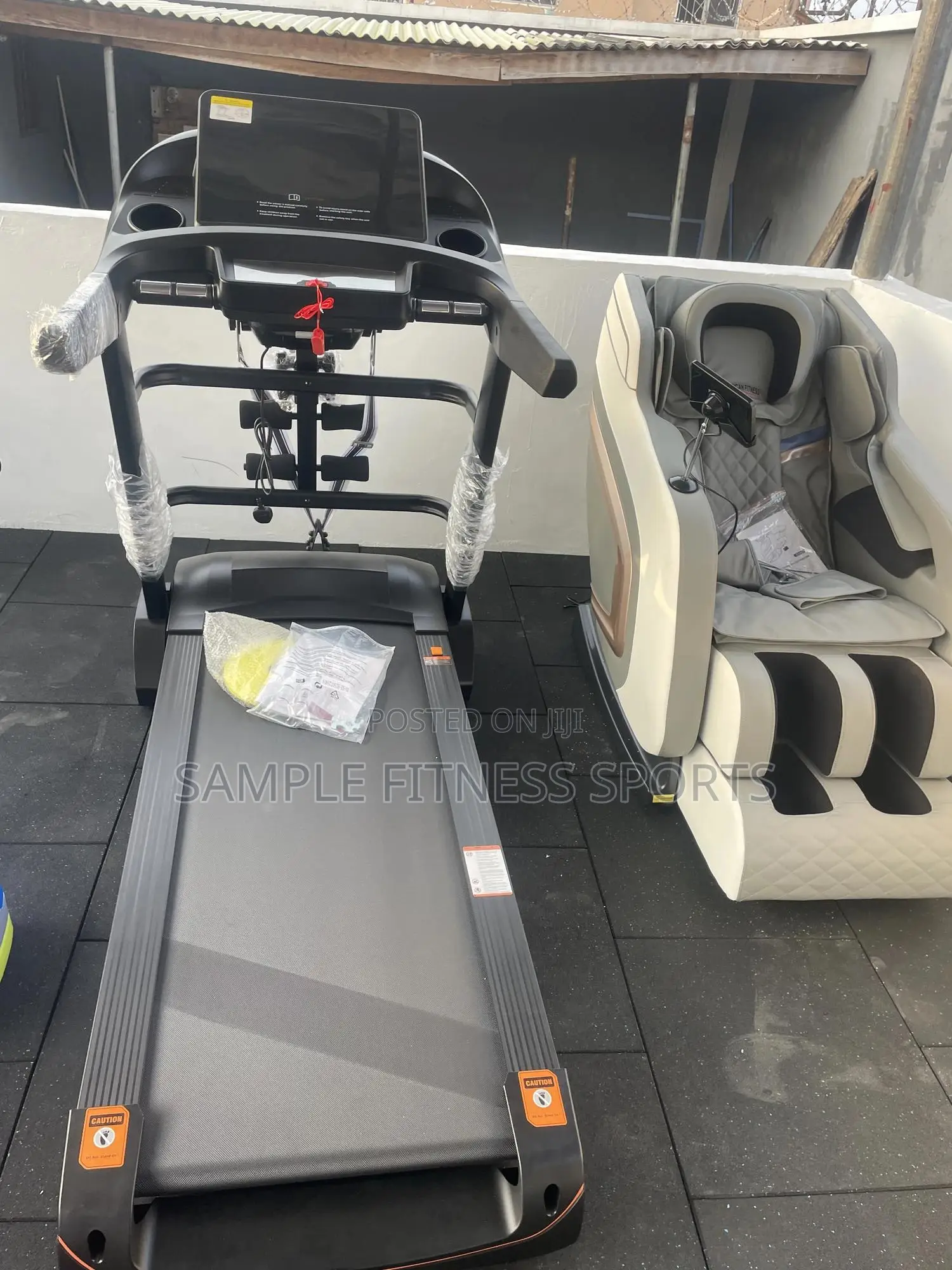 4hp Commercial Treadmill With Massage Chair