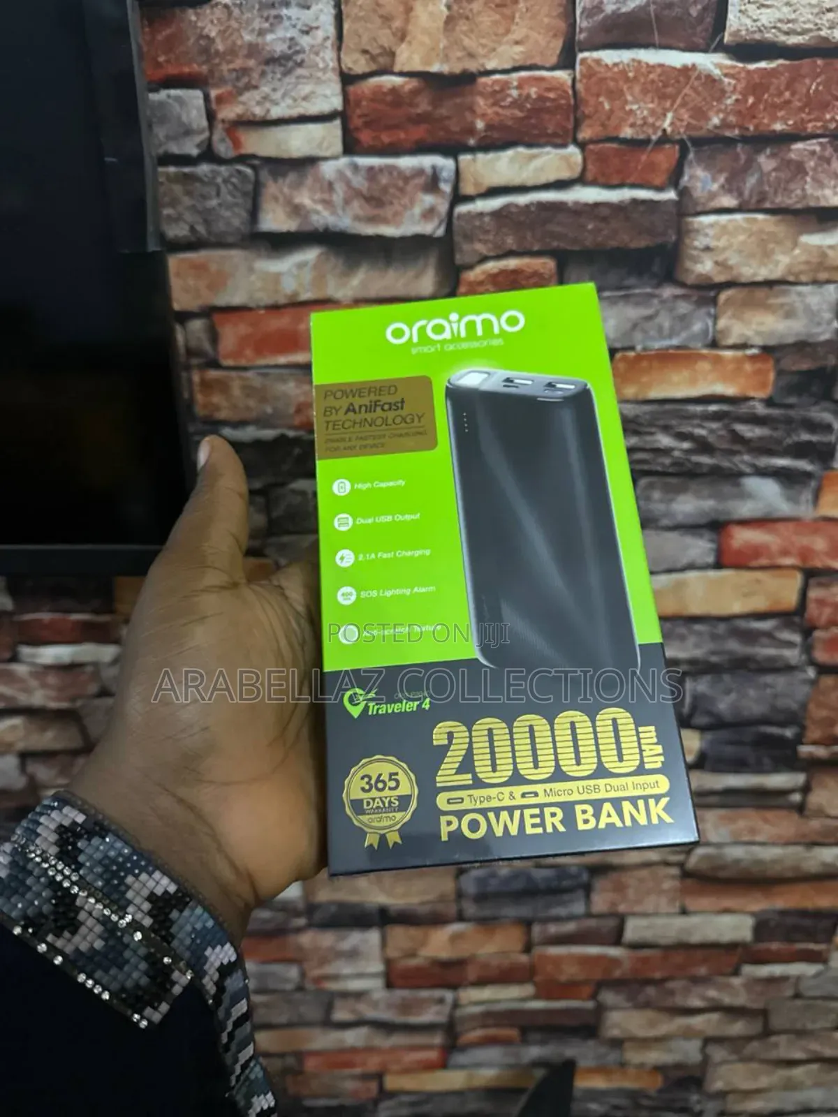 Oraimo Traveller 4 Powerbank 20,000mah