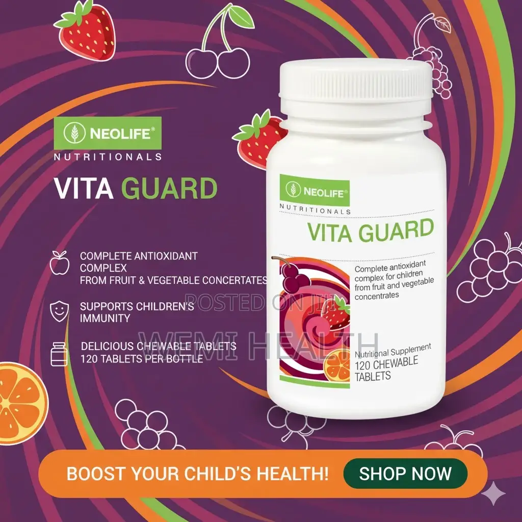 Vita Guard Children’S Chewable Antioxidant Immune Boosting Carotenoids