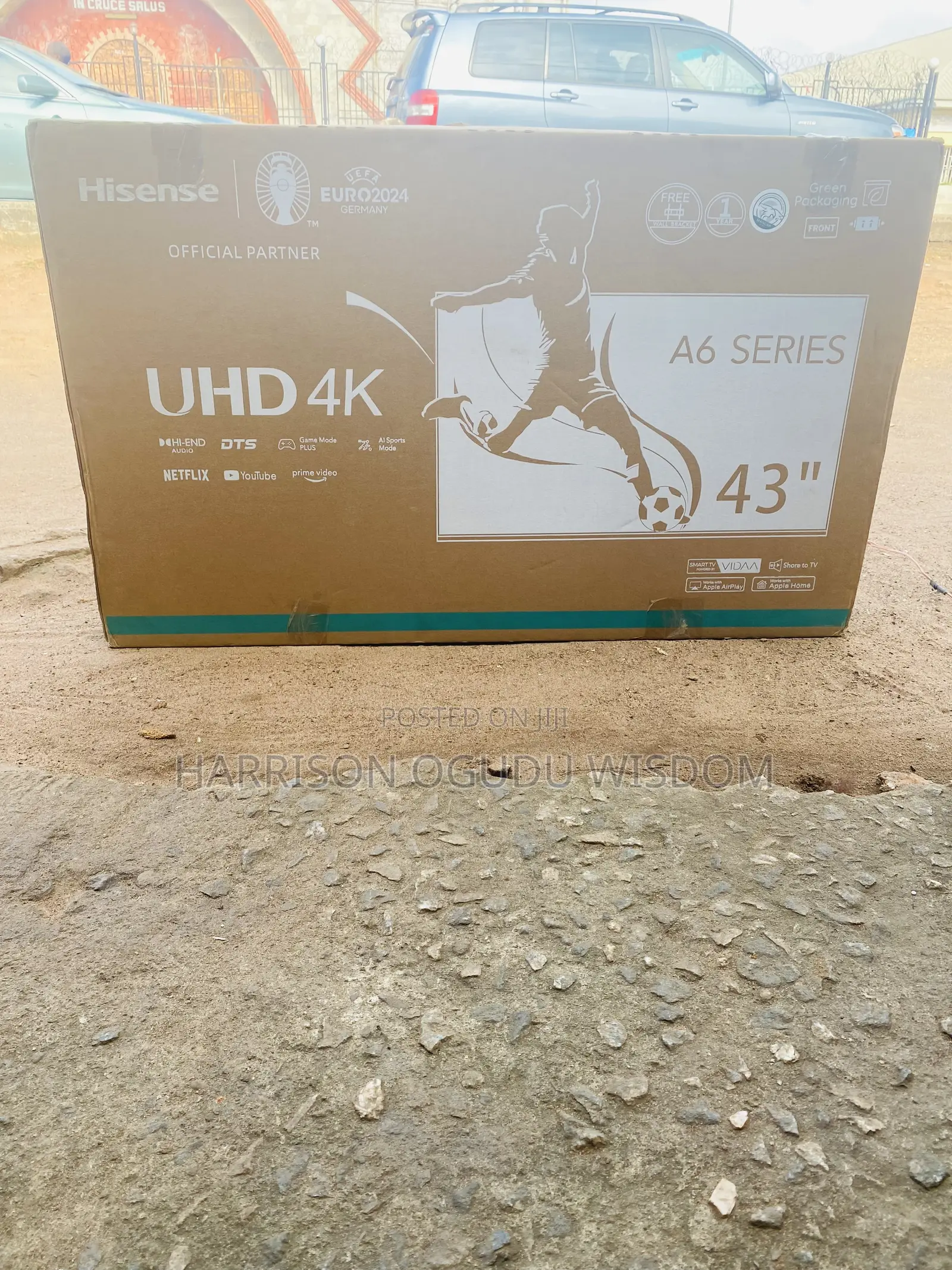 Hisense 43” Smart Tv
