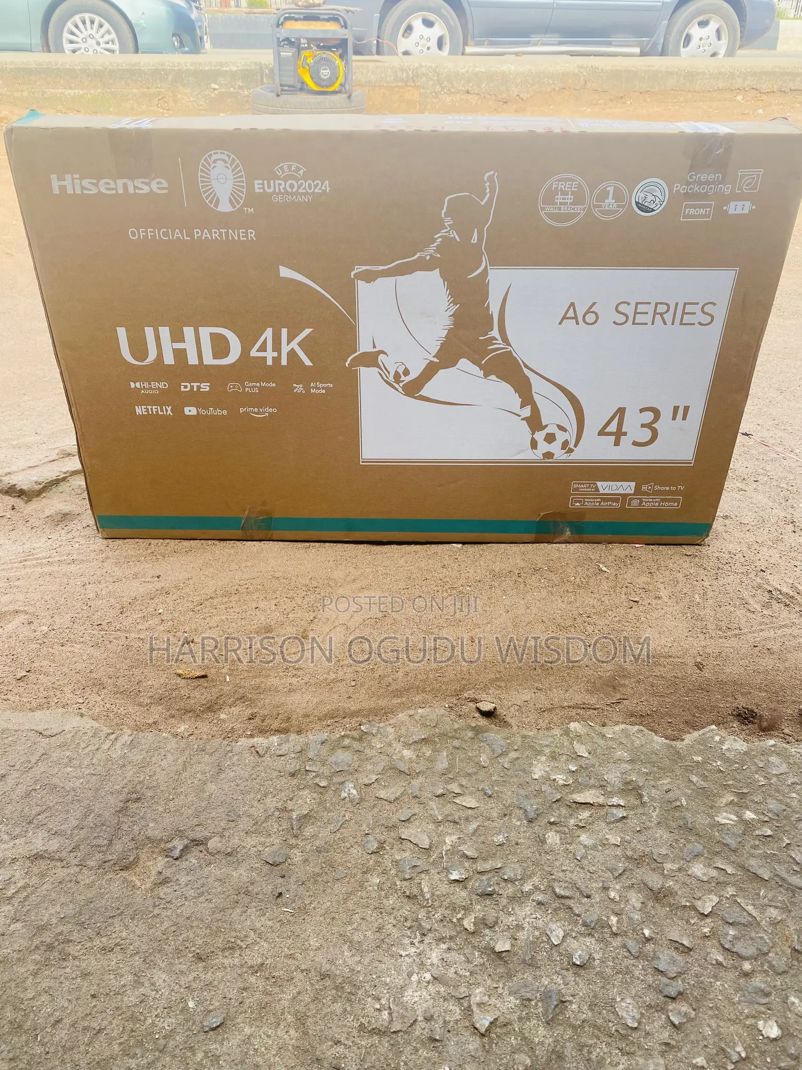 Hisense 43” Smart Tv