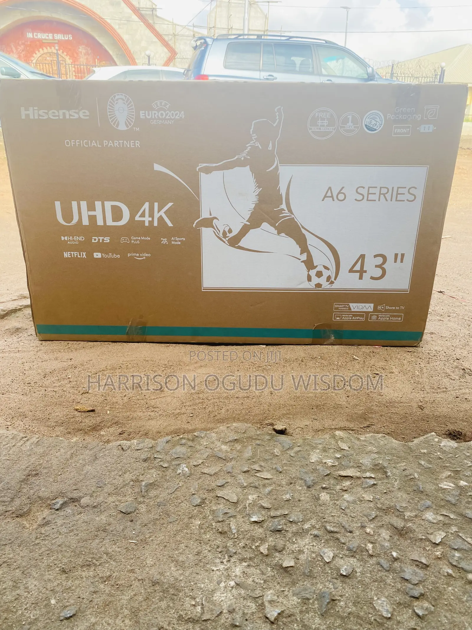 Hisense 43” Smart Tv