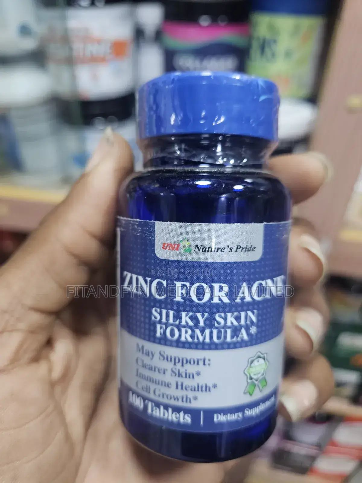 Zinc for Acne (Silky Skin Formula)