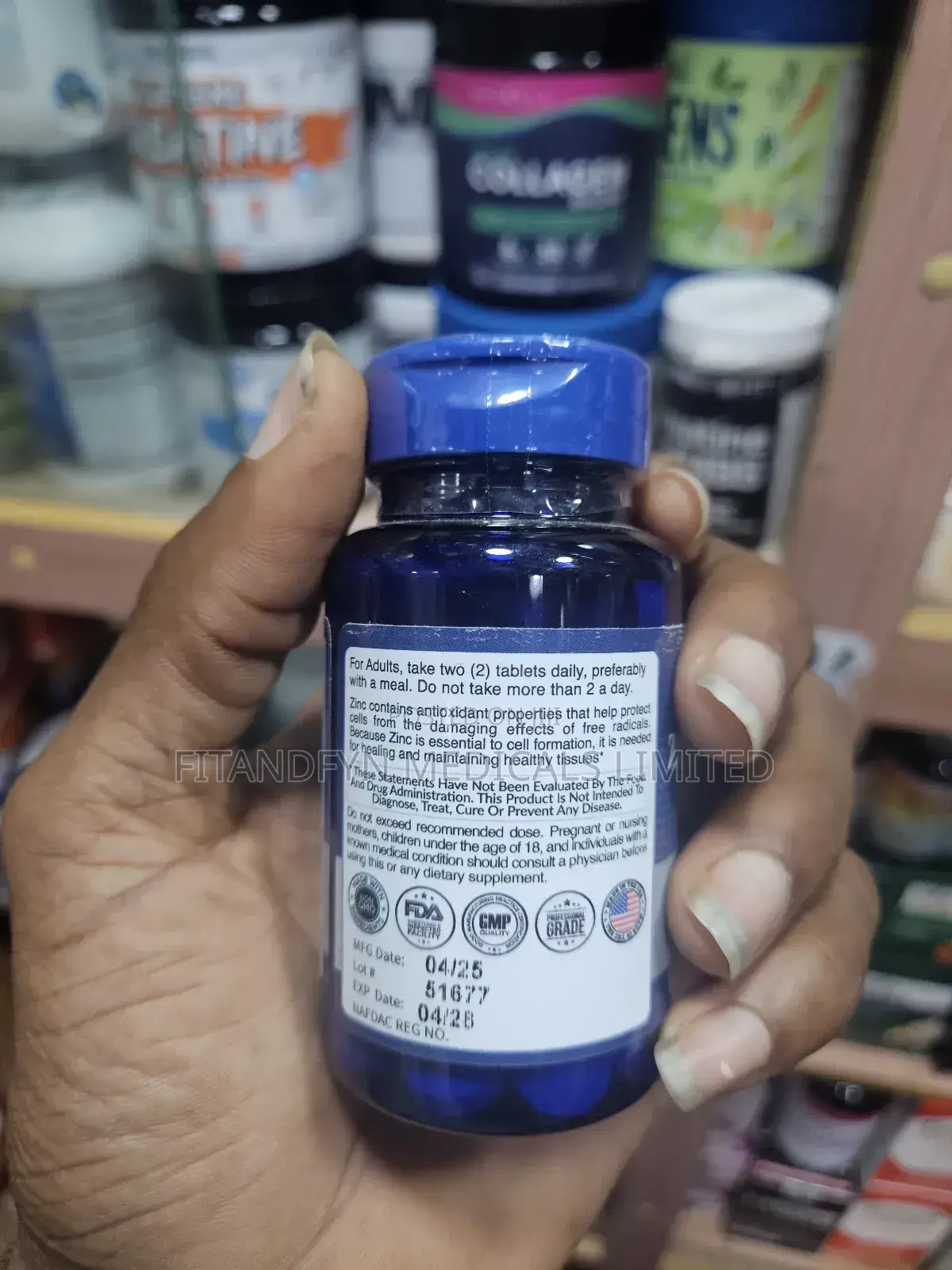 Zinc for Acne (Silky Skin Formula)