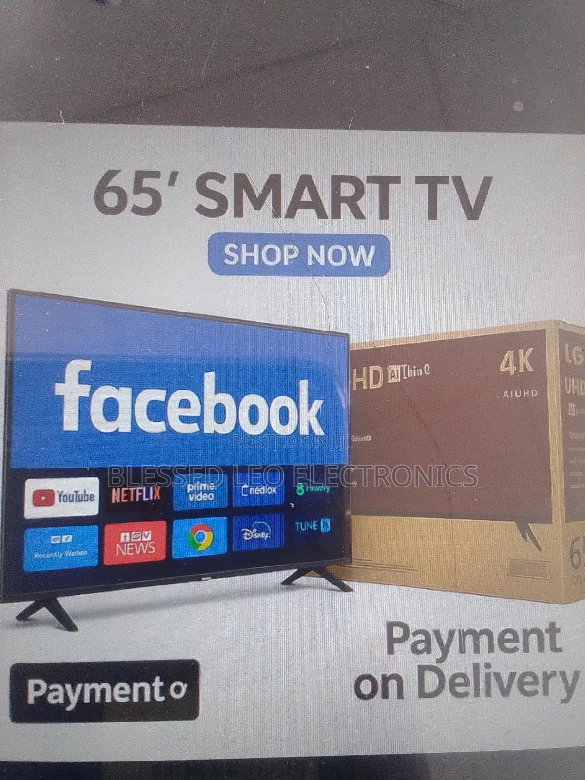 65 Inches Lg With Building Showcasing Apps