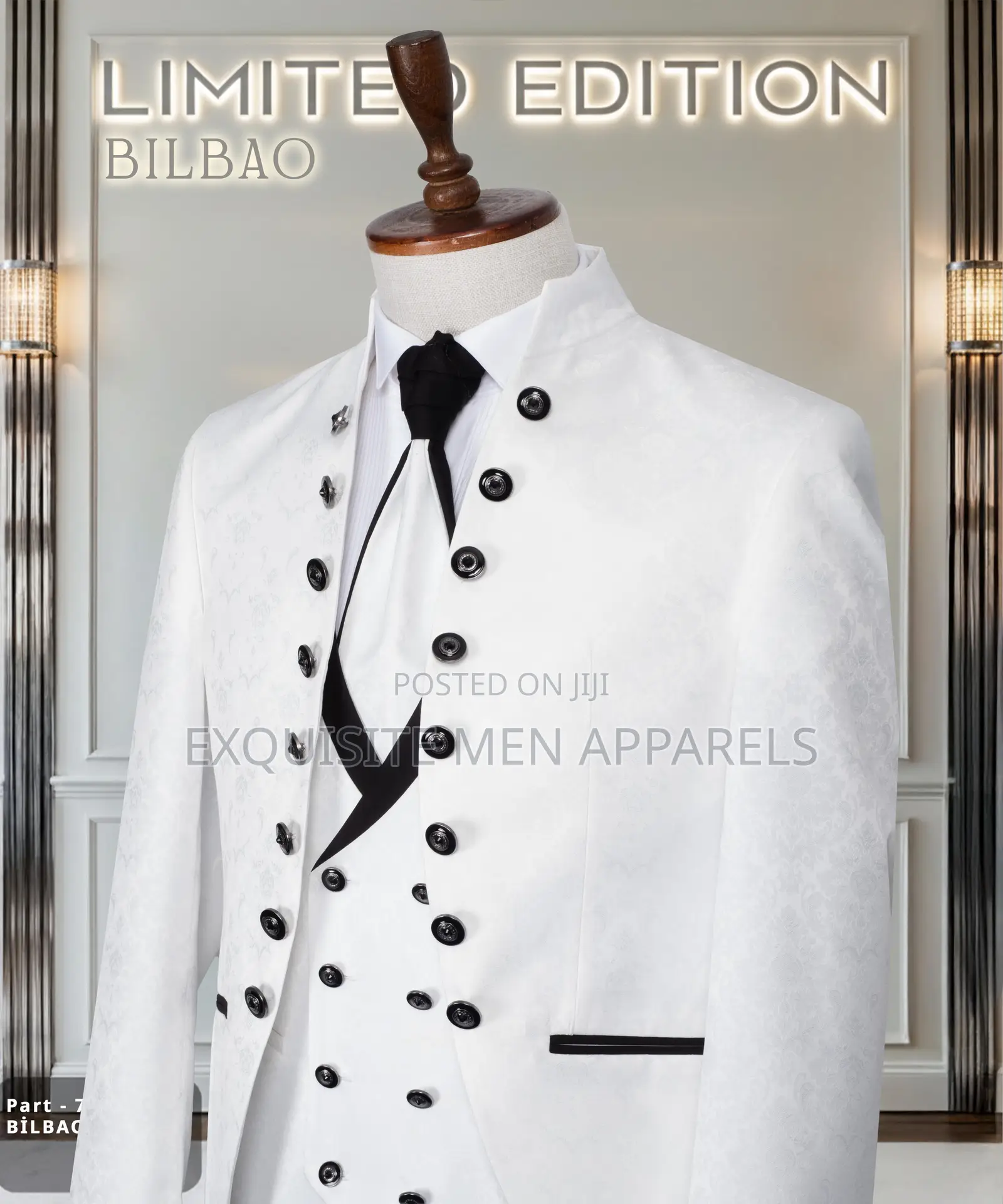 Limited Edition Classic Safari Design Turkish Men’S Suit
