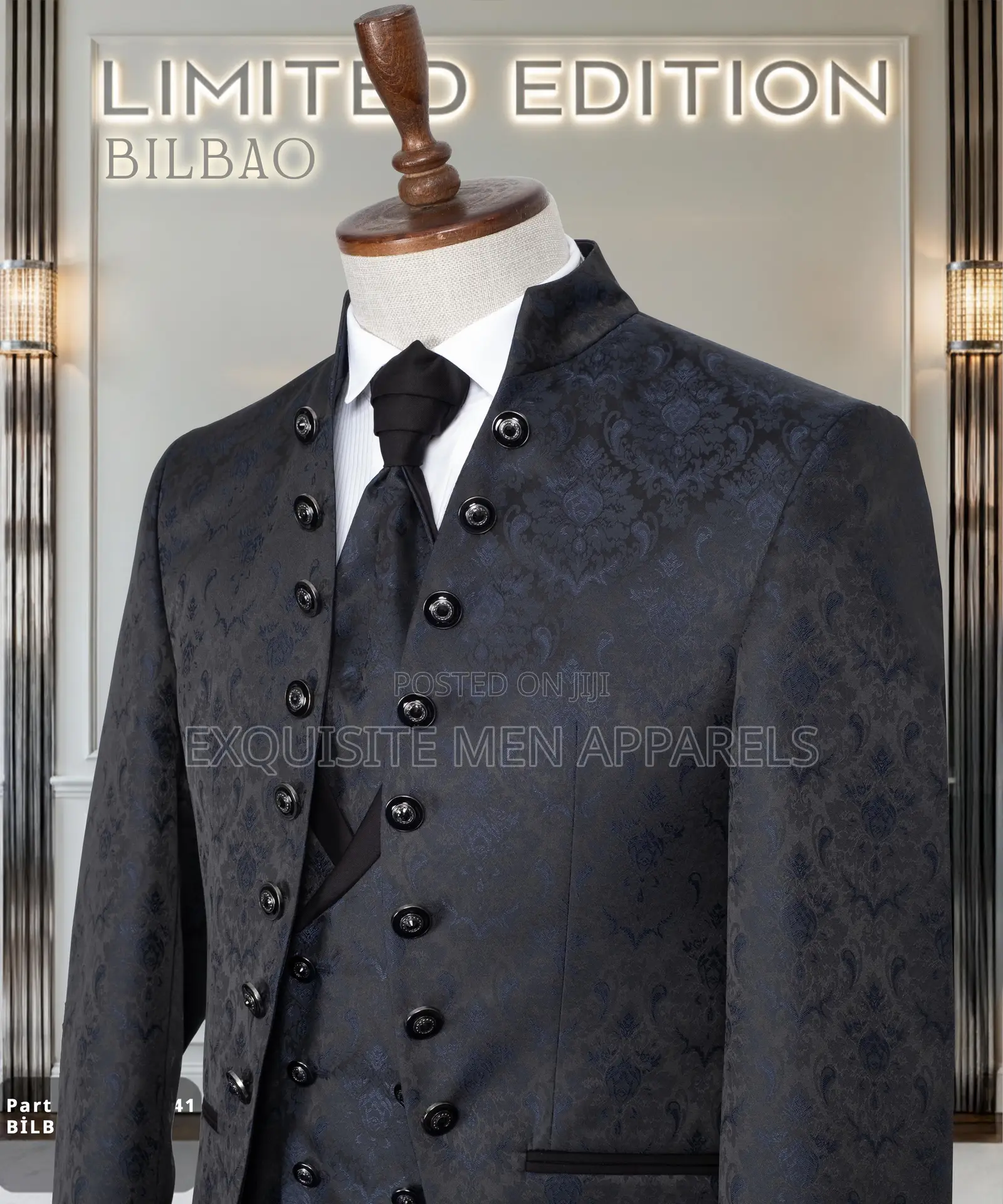 Limited Edition Classic Safari Design Turkish Men’S Suit