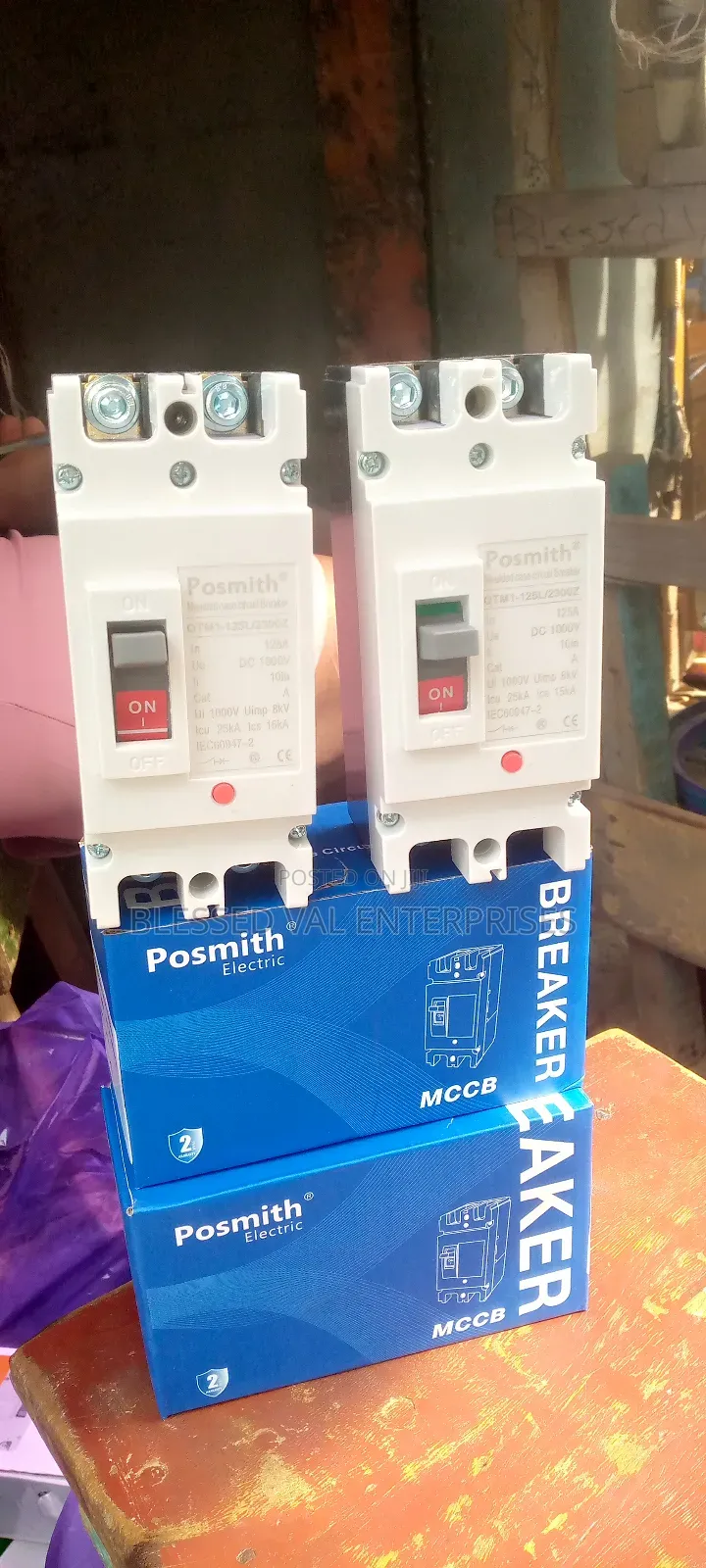 Posmith 125a Circuit Breaker Dc 1000v