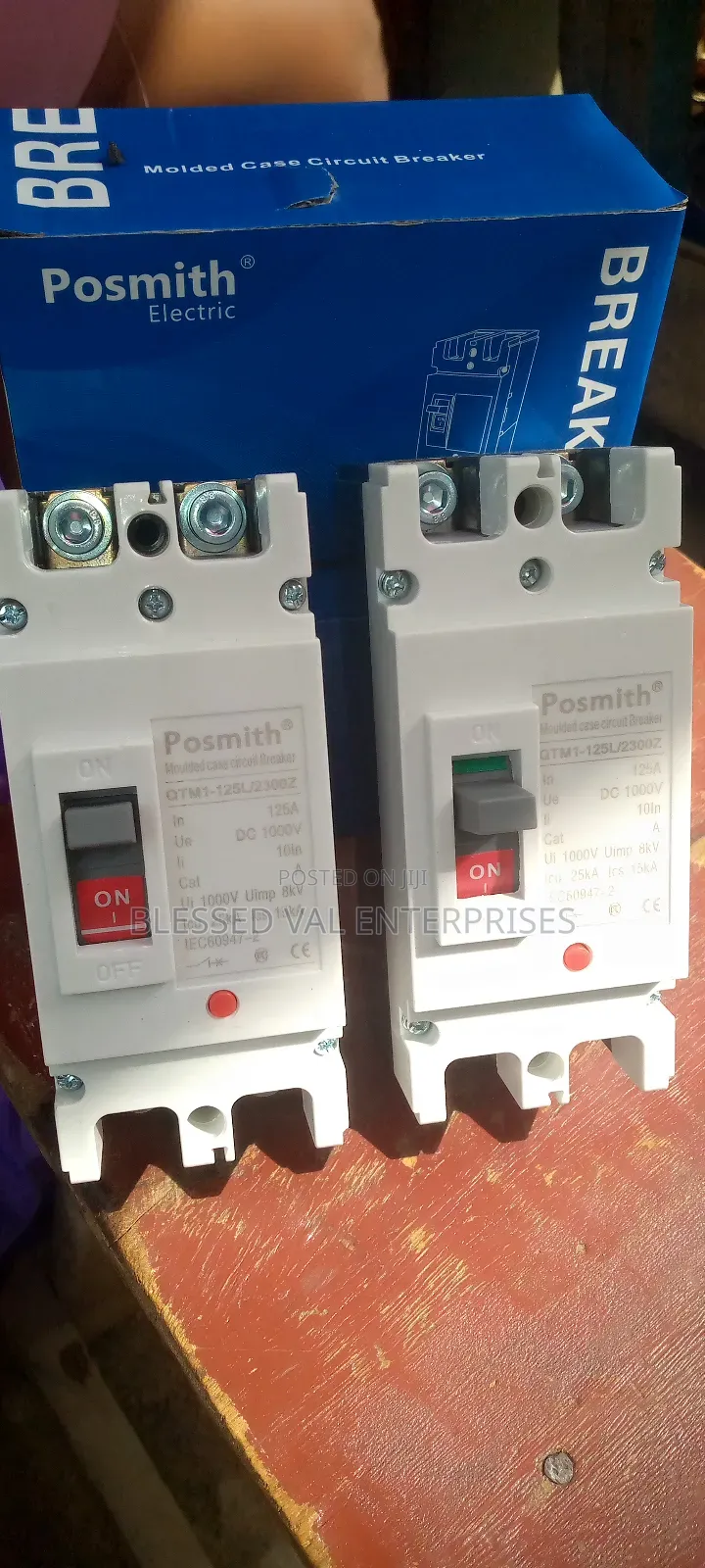Posmith 125a Circuit Breaker Dc 1000v