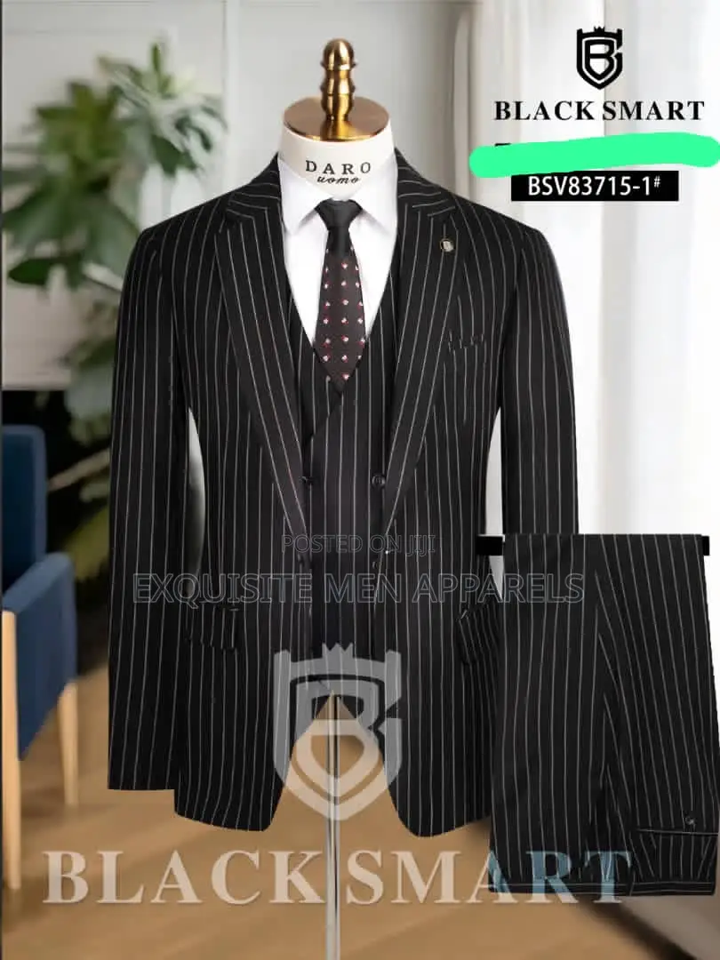 Quality Blacksmart 3pcs Formal Men’S Suit