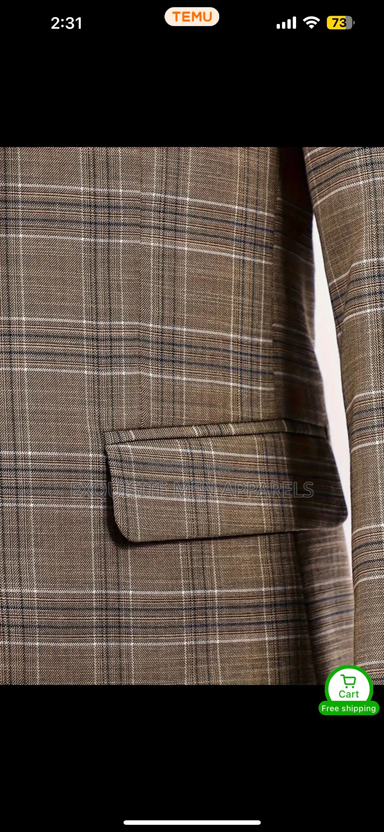 Quality Turkish Checkers Official Men’S Suit