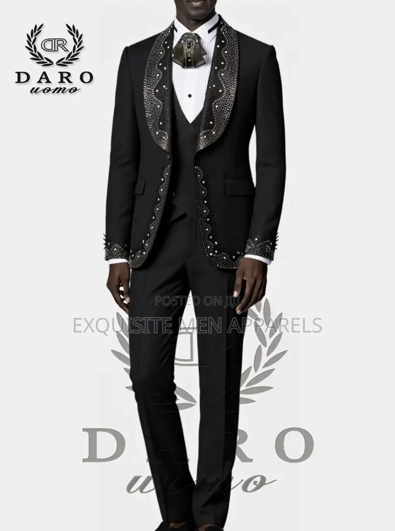 Quality Luxury Stone Daro Tuxedo Men’S Suit