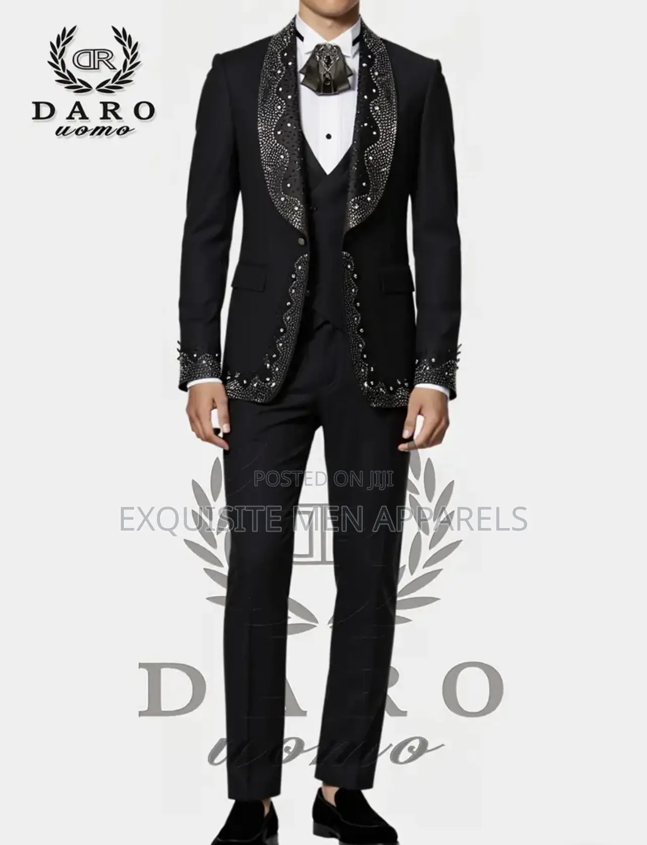 Quality Luxury Stone Daro Tuxedo Men’S Suit