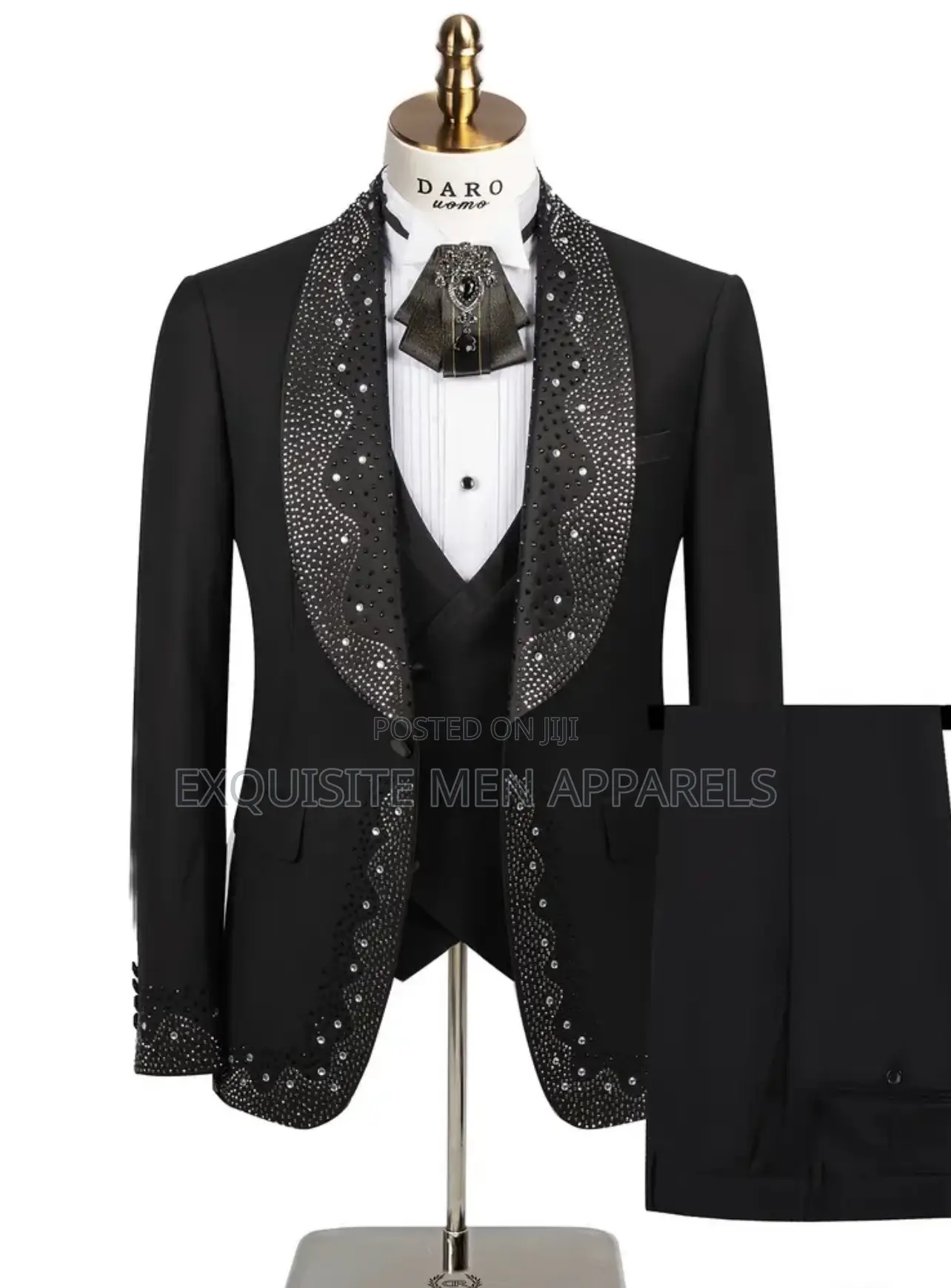Quality Luxury Stone Daro Tuxedo Men’S Suit