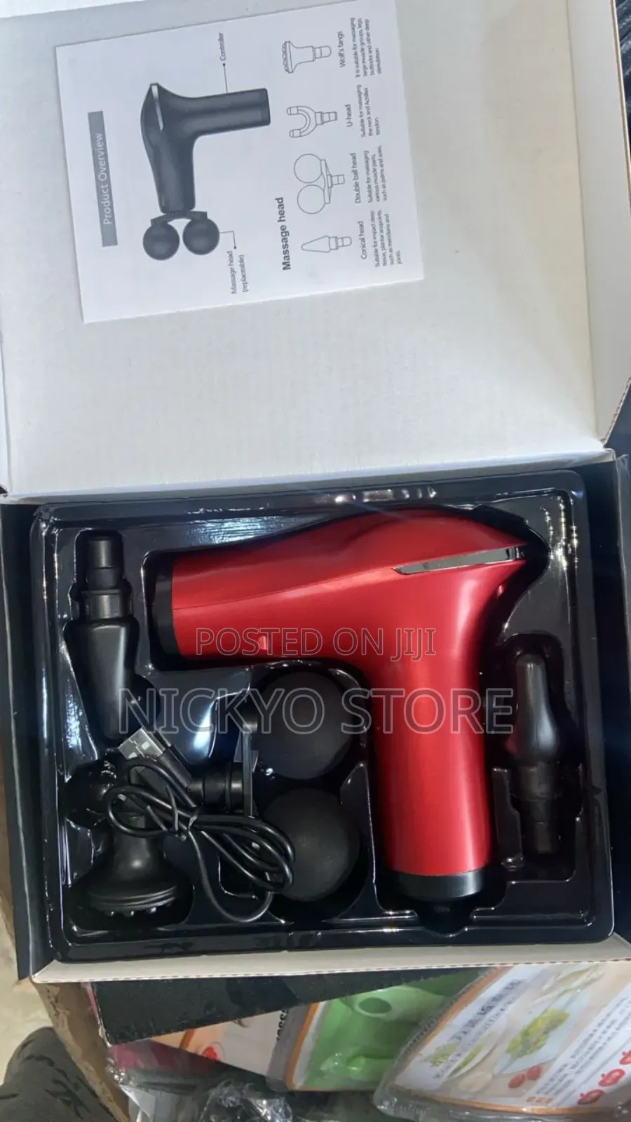 Bluedea Fascial Gun – Deep Muscle Massage (Model Bld-329)