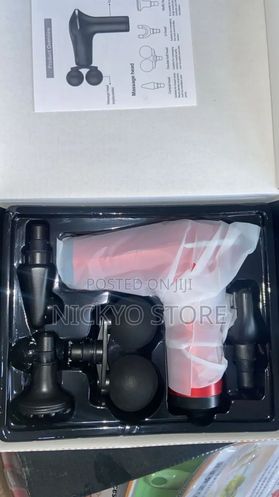 Bluedea Fascial Gun – Deep Muscle Massage (Model Bld-329)