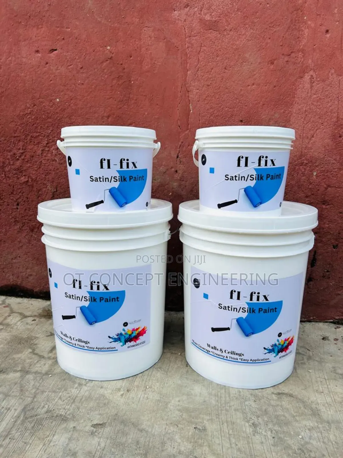 Satin Paint Luxury Finishing