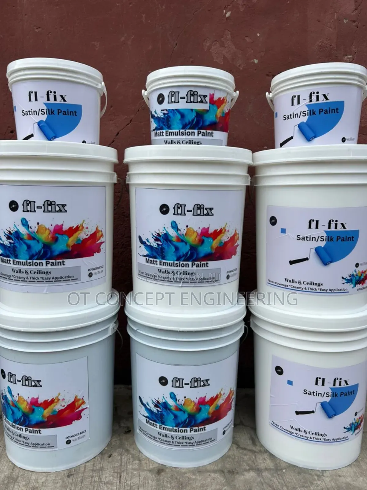 Satin Paint Luxury Finishing
