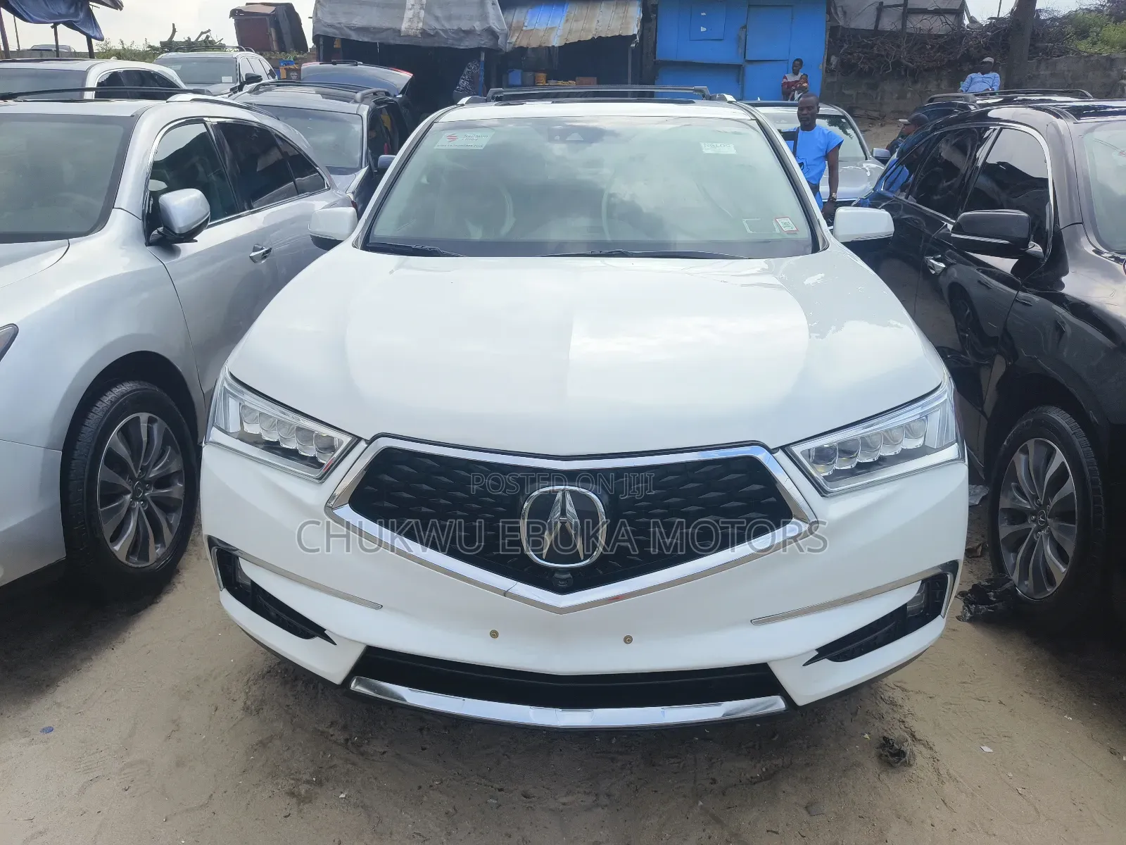 Acura MDX w/Advance & Ent. Pkgs FWD 2017 Silver