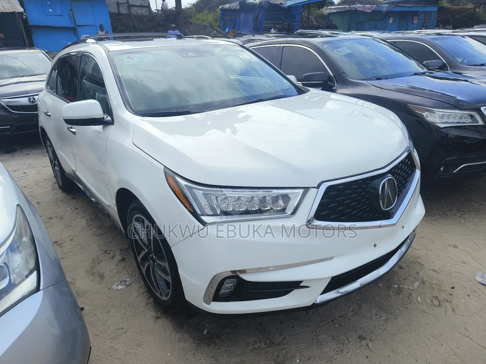 Acura MDX w/Advance & Ent. Pkgs FWD 2017 Silver