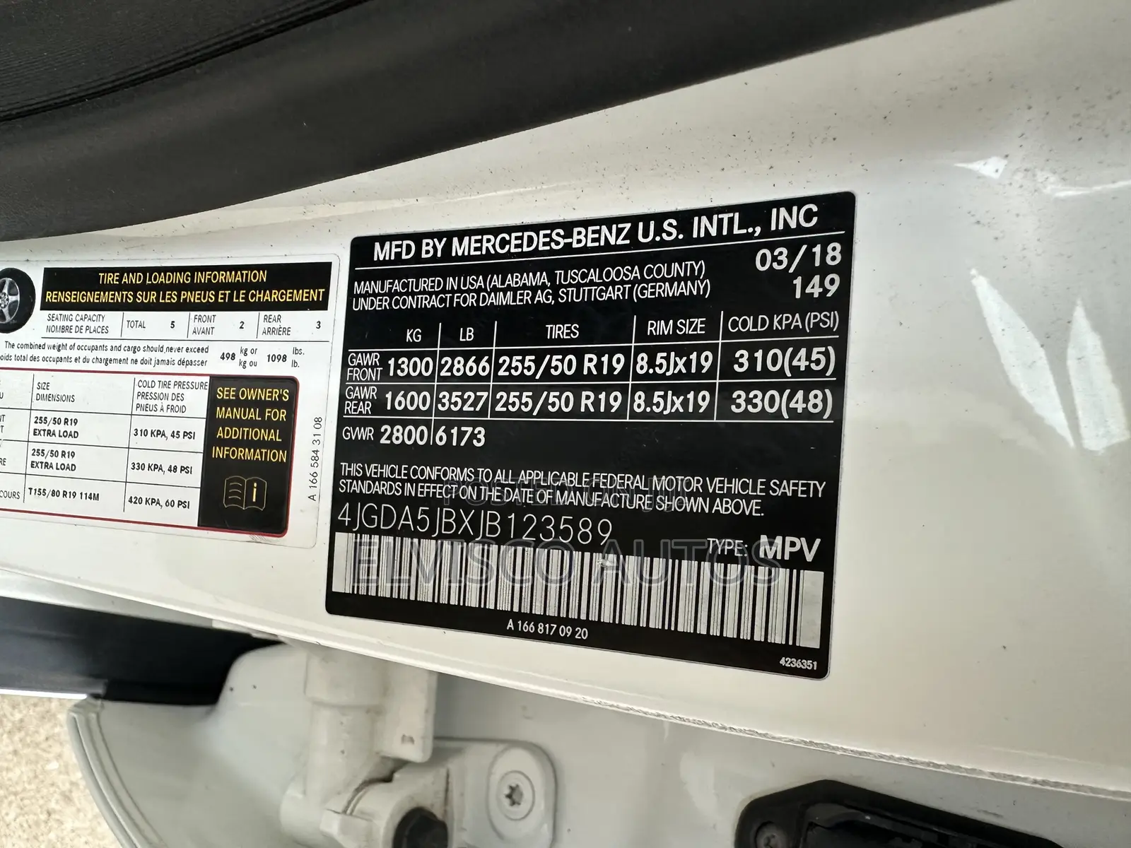 Mercedes-Benz GLE-Class GLE 350 2018 White