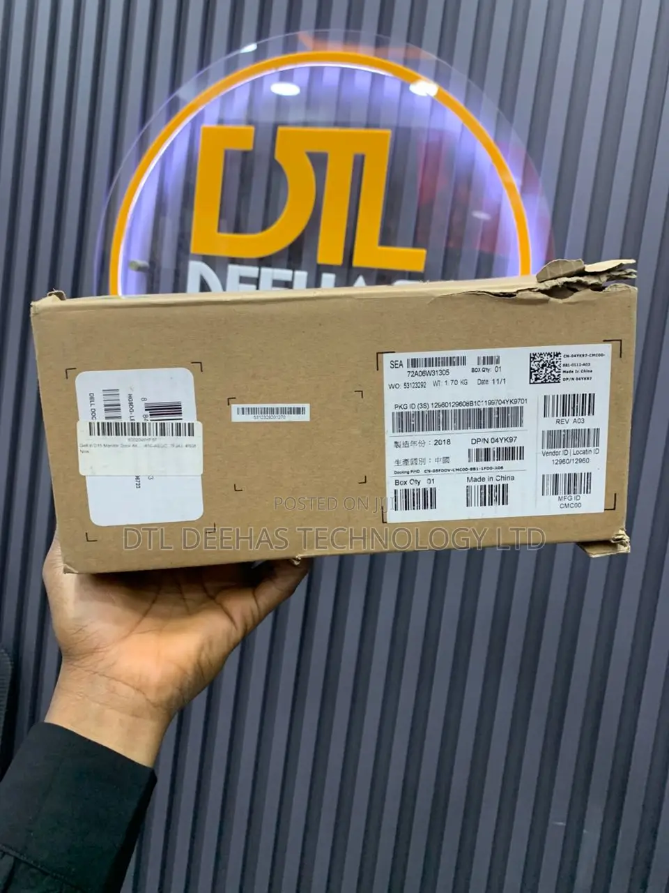 Dell Wd15 Monitor Dock With 180w Adapter