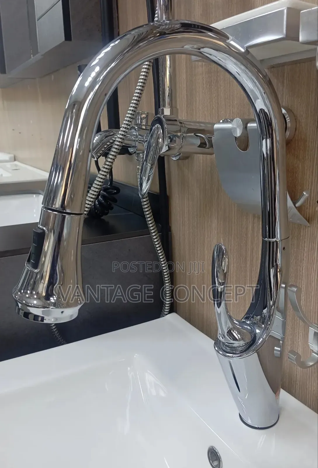 Original England Made Pull Out Kitchen Sink Basin Mixer
