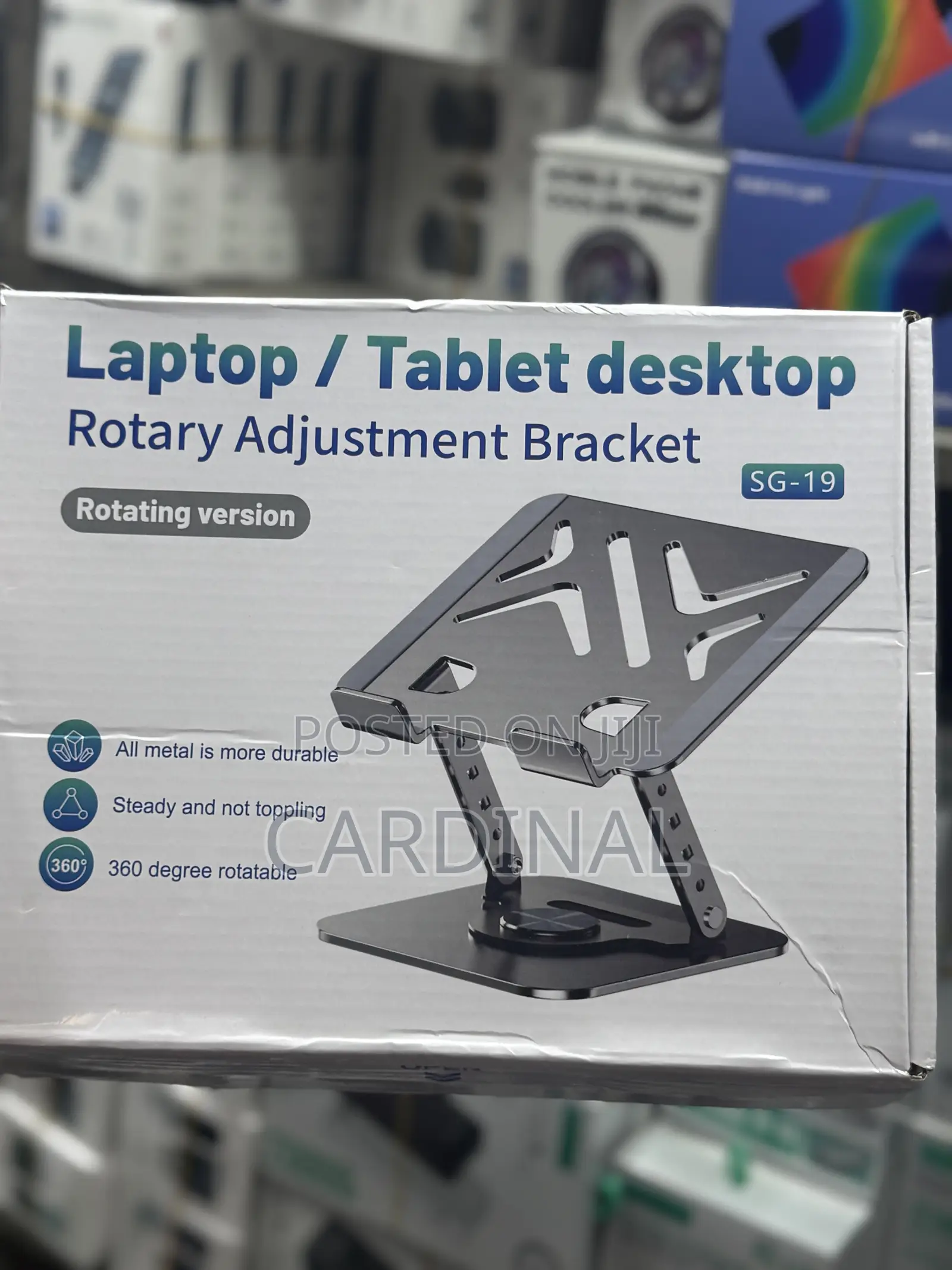 Metal Rotatable Laptop Stand.