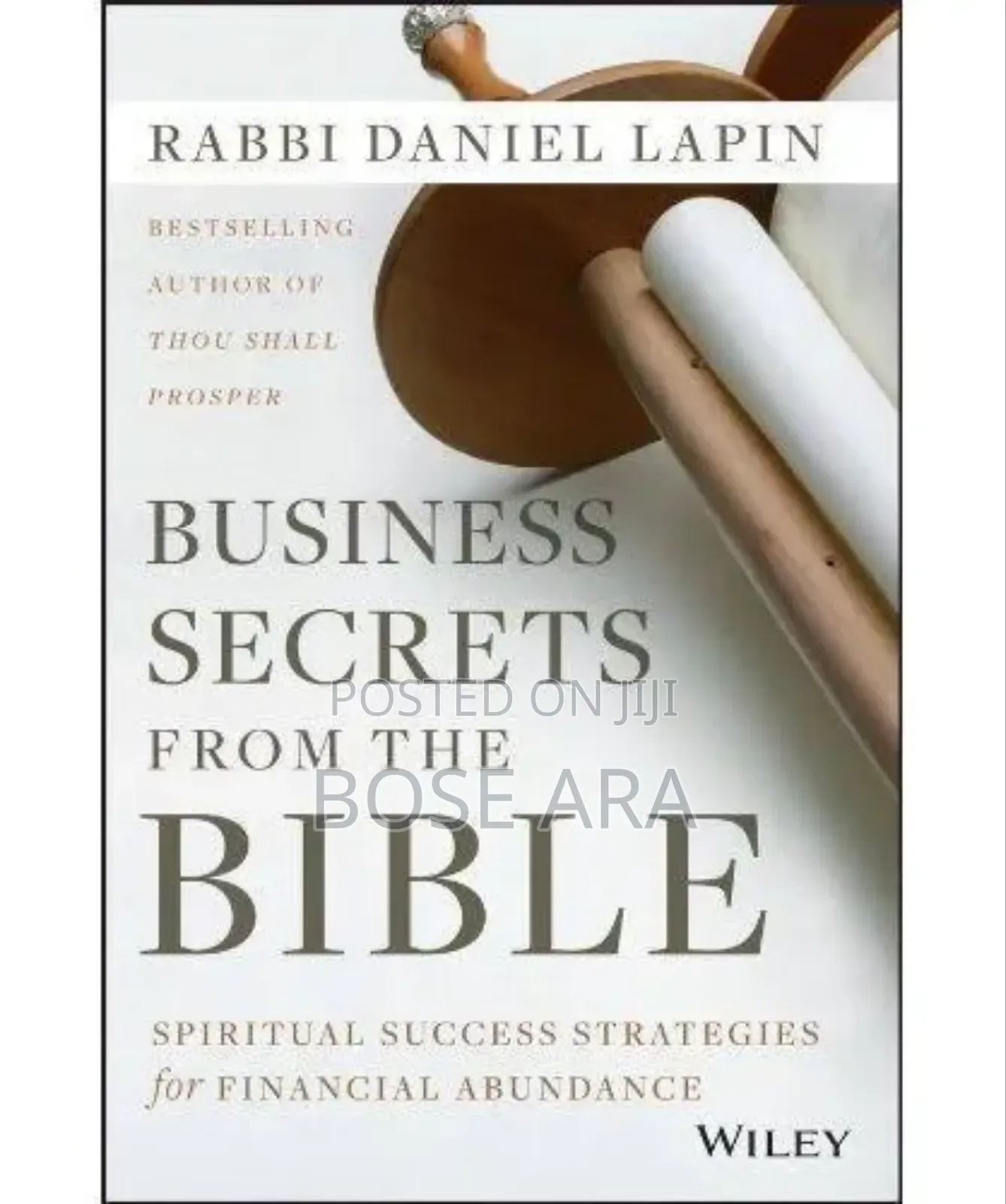 Business Secrets From the Bible by Rabbi Daniel Lapin
