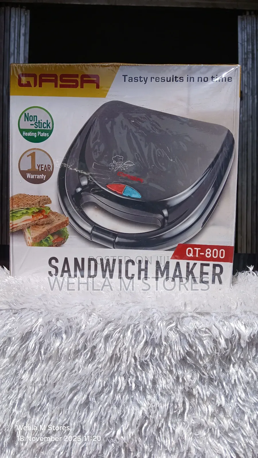 Qasa Sandwich Maker - Qt-800