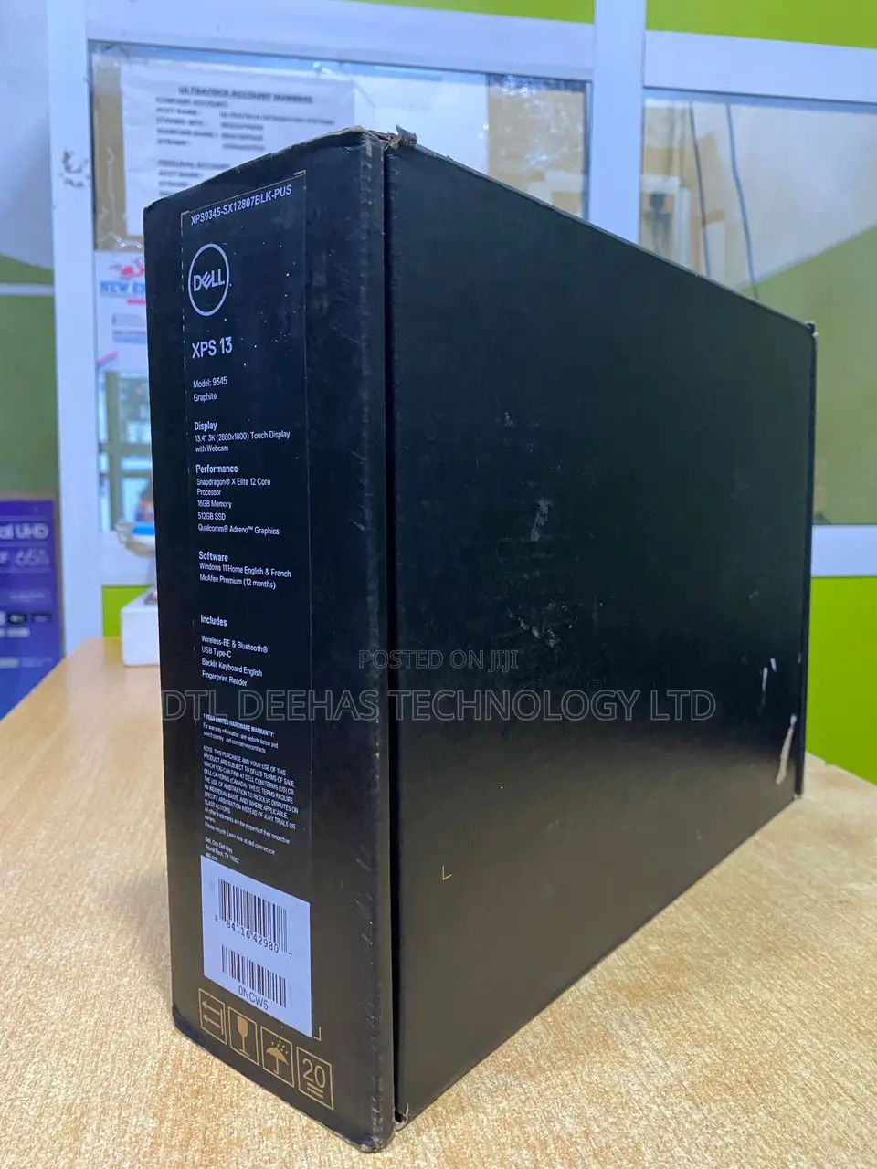 New Laptop Dell XPS 13 16GB Qualcomm Snapdragon X Elite SSD 512GB