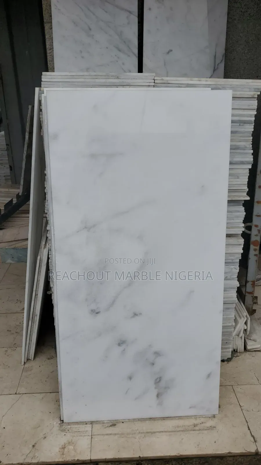 60*120 White Carara Italian Marble Floor
