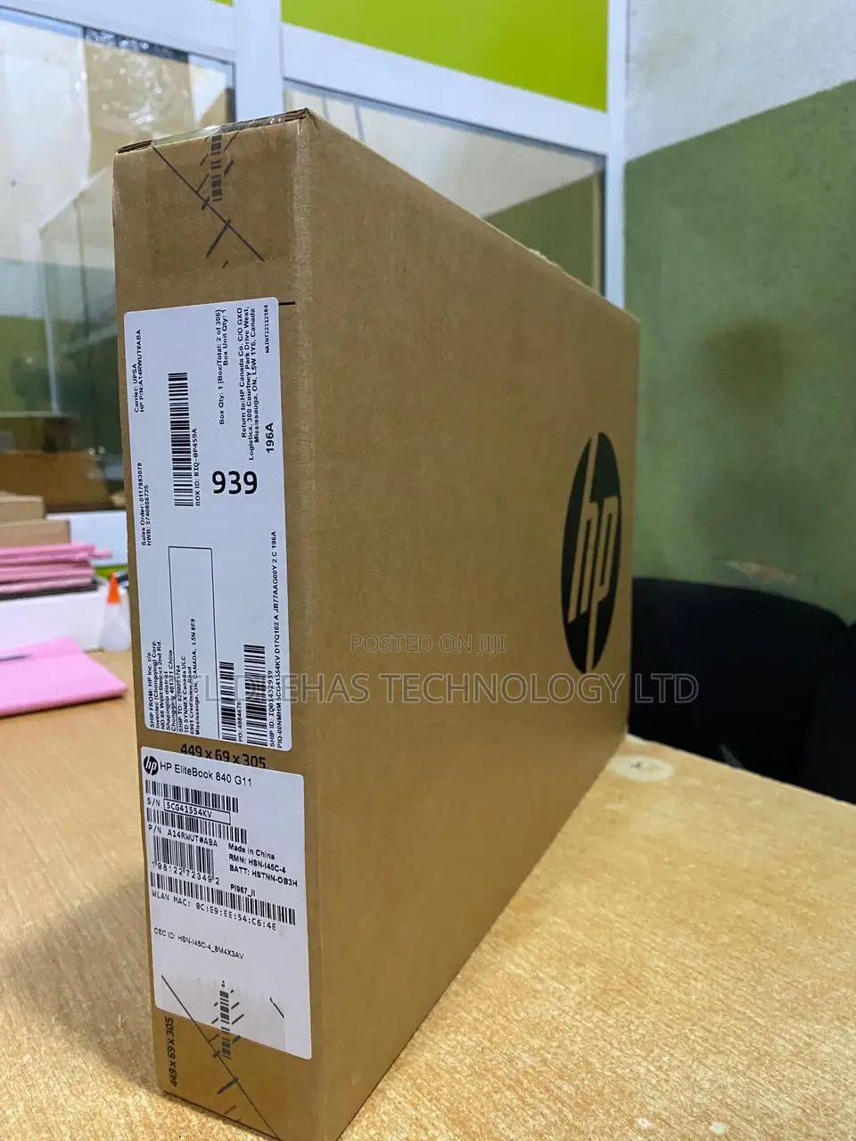 New Laptop HP EliteBook 840 G11 32GB Intel Core Ultra 7 SSD 512GB