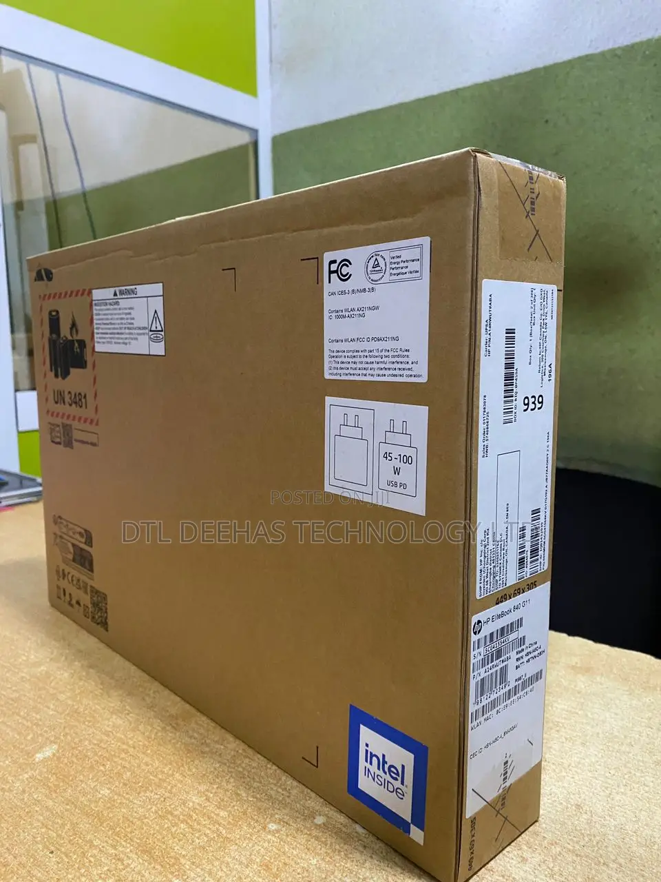 New Laptop HP EliteBook 840 G11 32GB Intel Core Ultra 7 SSD 512GB