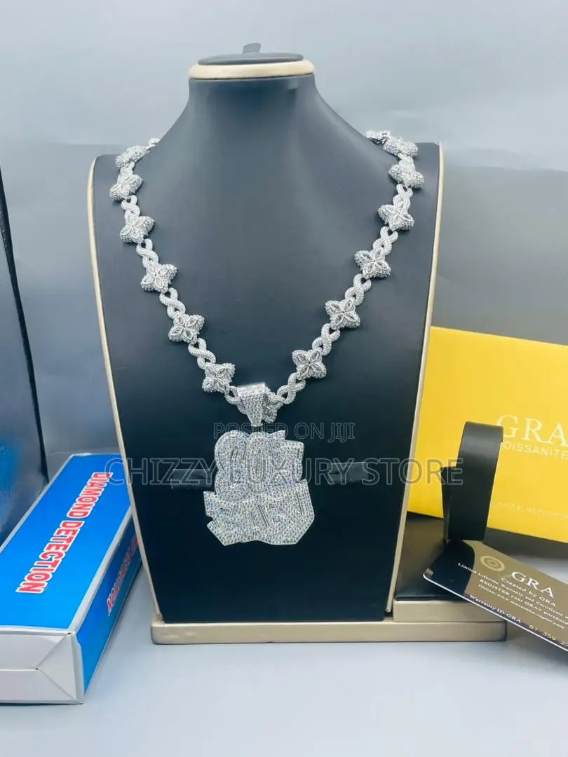 Vvs Moissanite Quality Luxury Men Chain