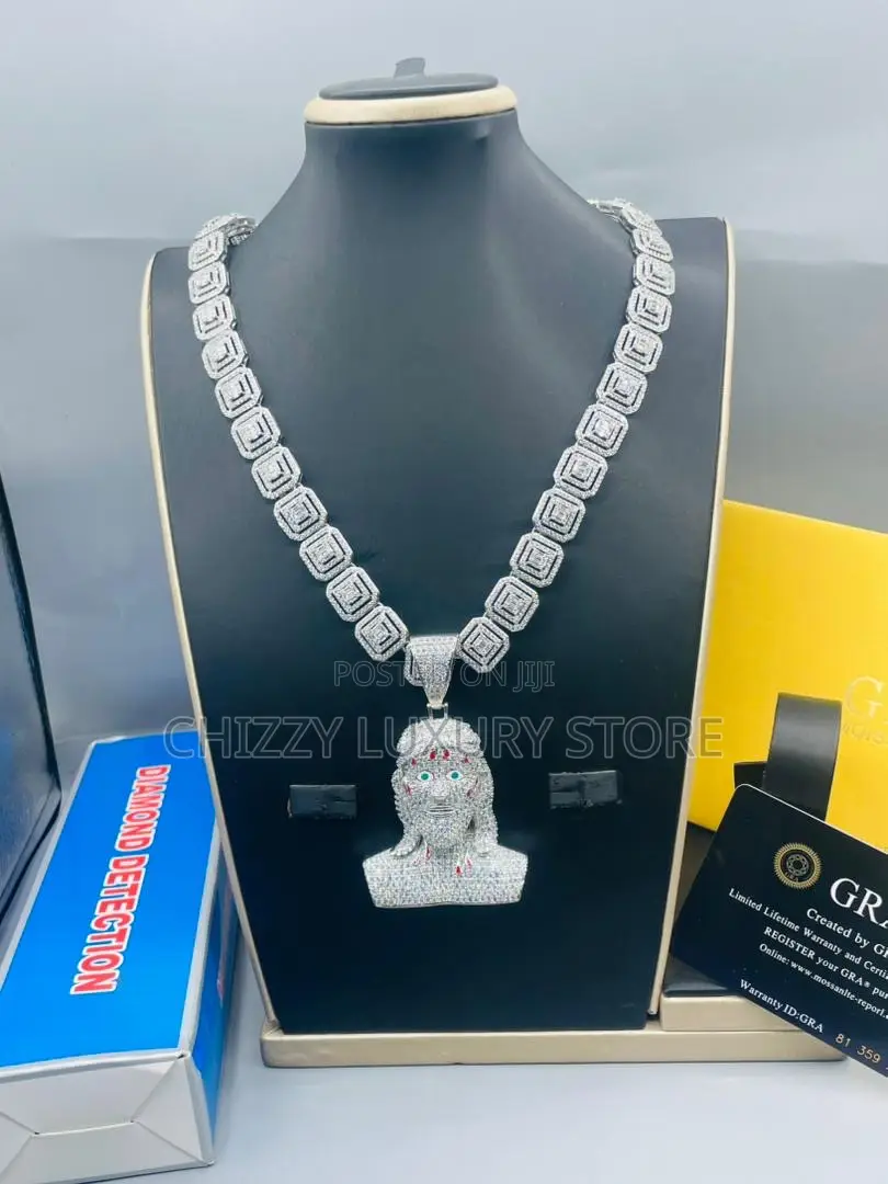Vvs Moissanite Quality Luxury Men Chain