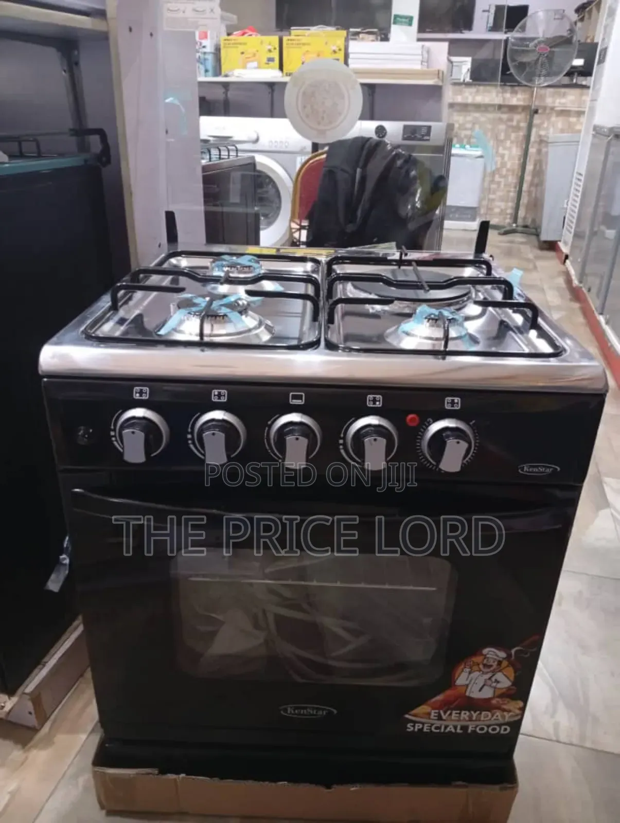 Kenstar Gas Cooker 3gas + 1 Electric