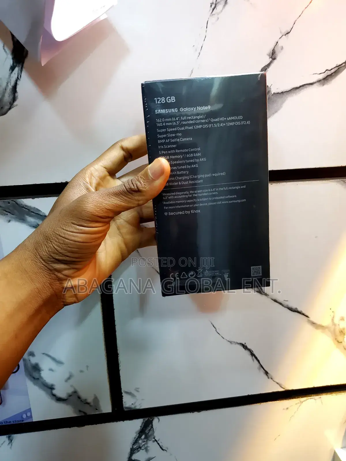 New Samsung Galaxy Note 9 128 GB Black