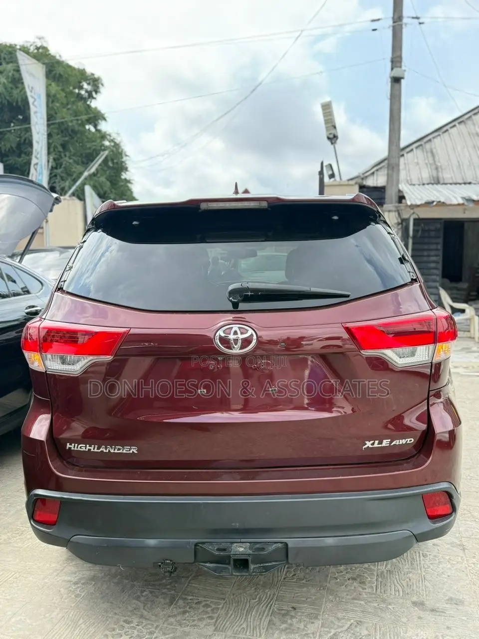 Toyota Highlander XLE 4dr SUV AWD (3.5L 6cyl 6A) 2015 Burgundy