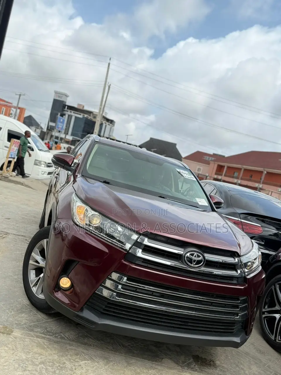 Toyota Highlander XLE 4dr SUV AWD (3.5L 6cyl 6A) 2015 Burgundy