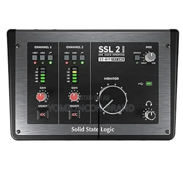 Solid State Logic SSL 2 Mkii - 2x2 Usb Audio Interface